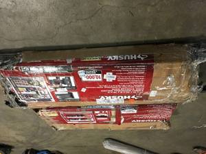Lot of 2 Husky Garage Storage Racks Customer Returns See Terms on Auction
