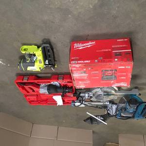 Lot of Power Tools For Parts Customer Returns See Terms on Auction