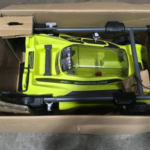 Lot of Ryobi Power Tools and Lawn Mower Customer Returns See Terms on Auciton