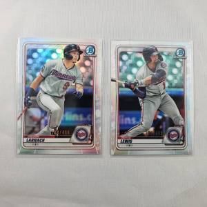 Royce Lewis, Trevor Larnach Refractors