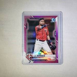 Luis Arraez Topps Crhome 97299