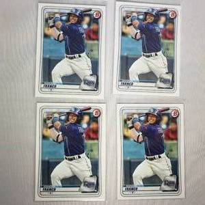 4 Wander Franco Cards