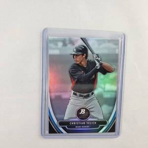 Christian Yelich Rookie Platinum Moment