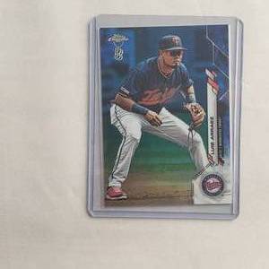 Luis Arraez Topps Chrome 172 NUMBER 7375