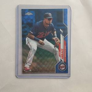 Luis Arraez Topps Chrome 172 NUMBER 4675