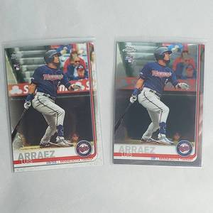 Lot of 2 Luis Arraez Rookie Cards