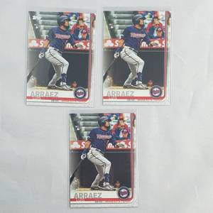 Lot of 3 Luis Arraez Rookie Cards