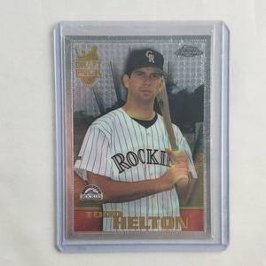 Todd Helton Topps Chrome Draft Pick Card