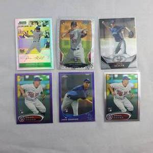 6 Refractor Cards including Brian Dozier