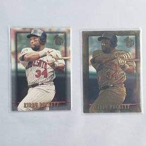 Kirby Puckett Base Gold Cards