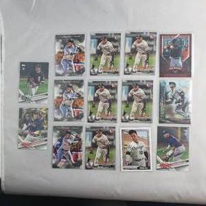 Lot of 14 Yoan Moncada Rookie Cards