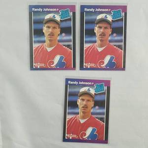 Lot of 5 Rated Rookie Randy Johnson Cards