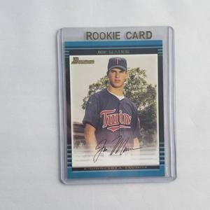 Joe Mauer Bowman Rookie Card