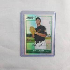 Matt Cain Rookie Refractor