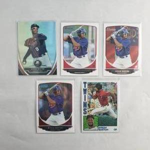 Lot of 5 Byron Buxton Cards