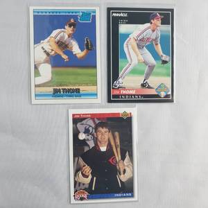 Lot of 3 Jim Thome Prospect and Rookie Cards