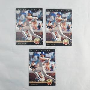 Lot of 3 Mike Piazza Star Rookie Cards