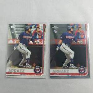 Luis Arraez Rookie Cards Chrome and Base
