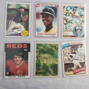 Lot of 6 Cards from the 80s.