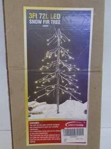 Snow fir tree
