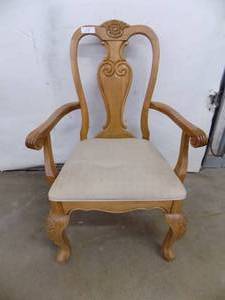 Vintage oak chair