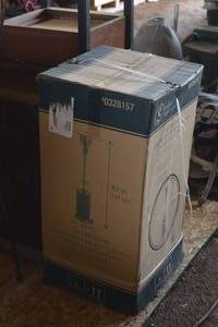 lot 50 image: Garden Treasures Patio Heater in box