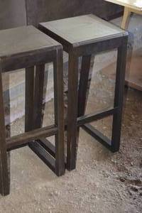 lot 104 image: West Elm chairs