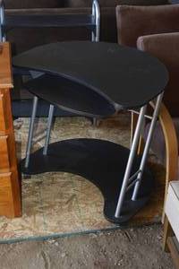 lot 141 image: Computer Desk and side table