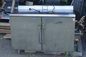 lot 107 image: Stainless Refrigerator