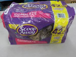 42 lb. Scoop Away Cat Litter...