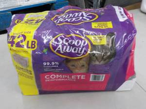 42 lb. Scoop Away Cat Litter...