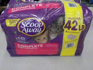 42 lb. Scoop Away Cat Litter - miss...