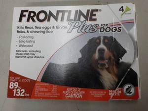Frontline Plus for Dogs 89-132 lbs....