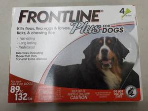 Frontline Plus for Dogs 89-132 lbs....