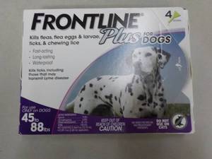 Frontline Plus for Dogs 4 doses fo...