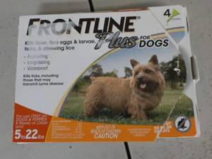 Frontline Plus for Dogs 5-22 lbs. ...