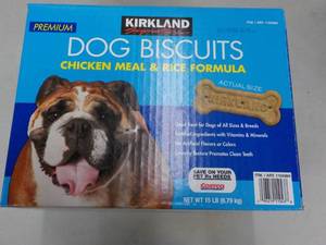 Kirkland Dog Biscuits 15 lbs....