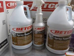 2 Gallon Jugs BETCO Spray Foam Ultr...