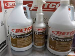 2 Gallon Jugs BETCO Spray Foam Ultr...