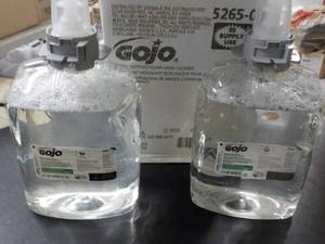 2 - 2 liter Jugs GOJO Hand Cleaner...