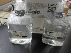 2 - 2 liter Jugs GOJO Hand Cleaner...