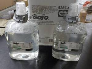 2 - 2 liter Jugs GOJO Hand Cleaner...