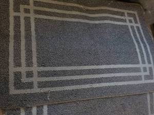 2 - 44 x 29 Entry or Garage Rugs. ...