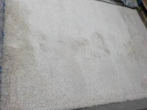5 ft 3 x 7 ft Area Rug Cream Thick...