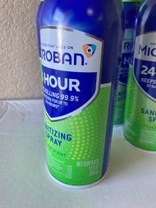 Microban Sanitizing Spray