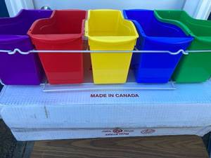 Storex Shelf Rack and Bins