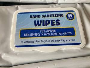 Hand Sanitizing Wipes