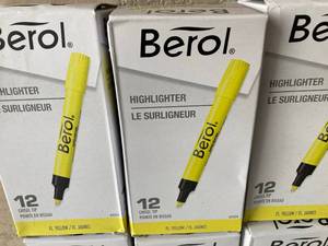 Berol Yellow Highlighters