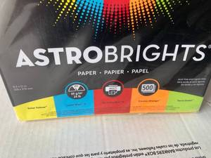 Astrobrights Copy Paper