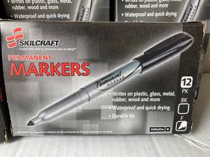 Black Permanent Markers